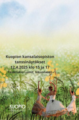 Kansalaisopiston tanssinäytös 1. -Askeleita kevääseen