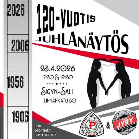 Turun Jyryn ja Turun Pyrkivän 120-vuotis juhlanäytös 2