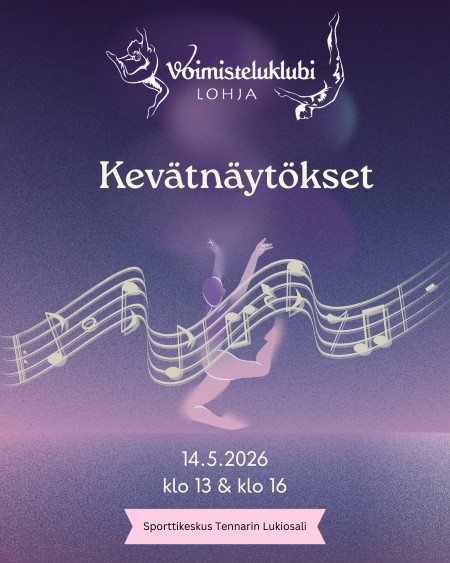 Voimisteluklubi Lohjan kevätnäytös 1