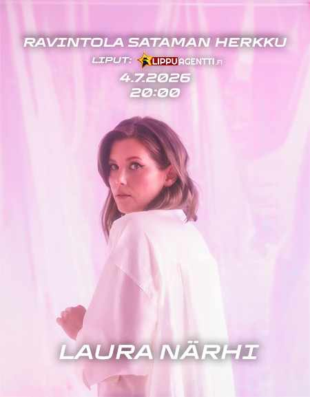 Laura Närhi Sataman Herkussa 4.7.2026