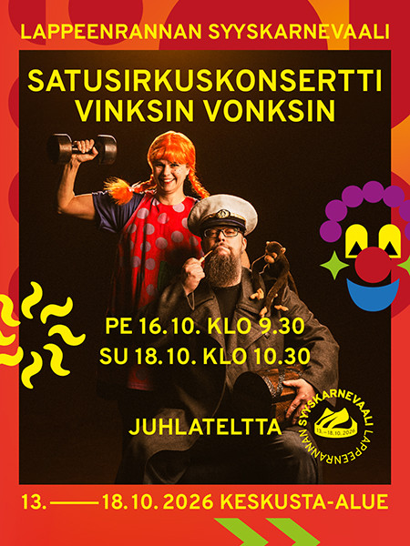 SATUSIRKUSKONSERTTI VINKSIN VONKSIN