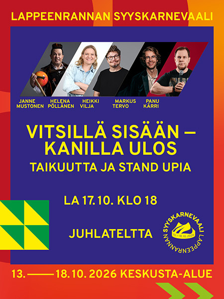 VITSILLÄ SISÄÄN-KANILLA ULOS