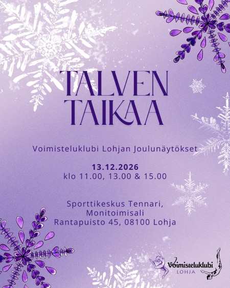 Talven taikaa näytös 2 klo 13.00